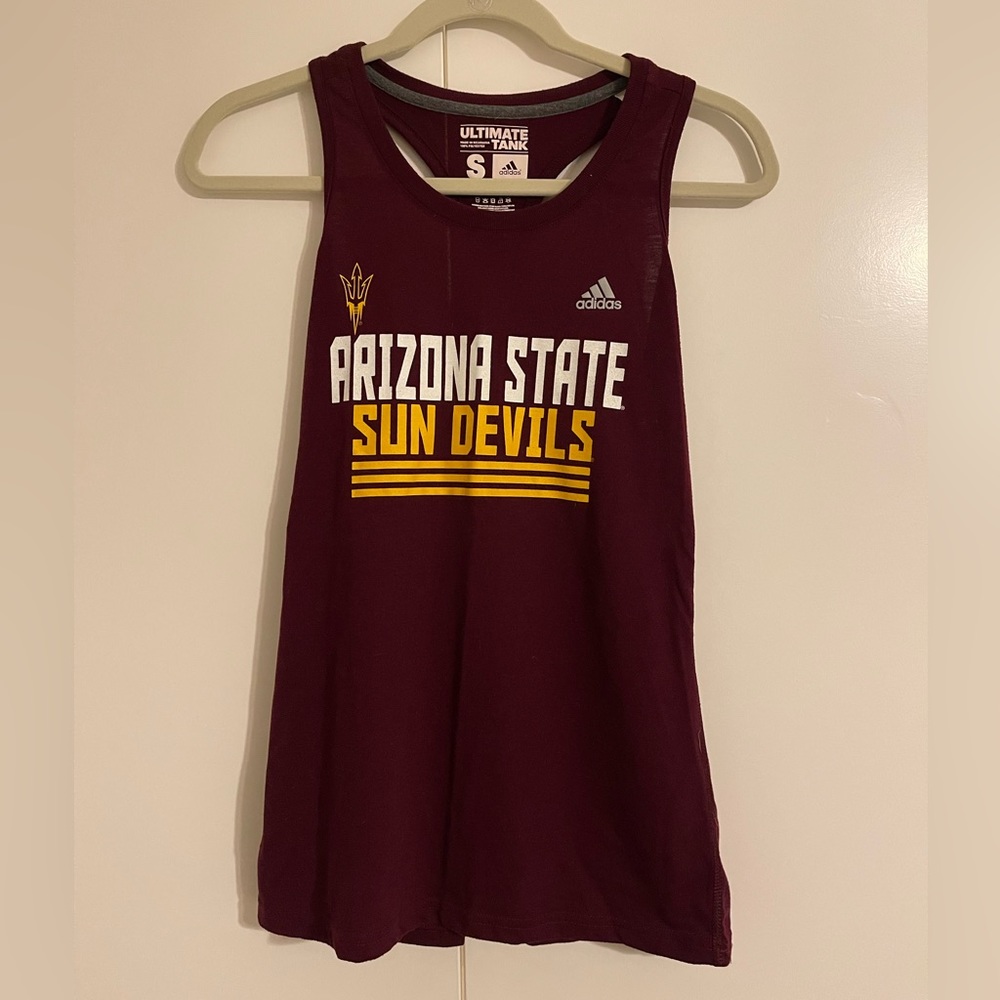 Adidas ASU tank; Women’s; Size: S